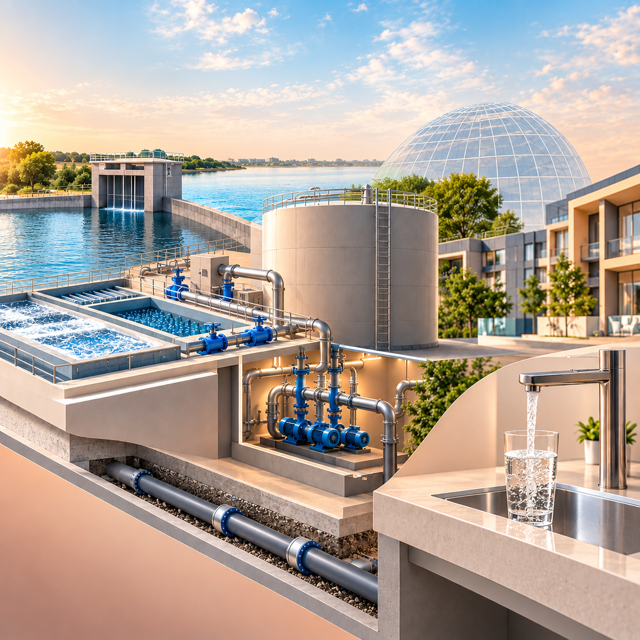 Clean Water, Engineered End-to-End